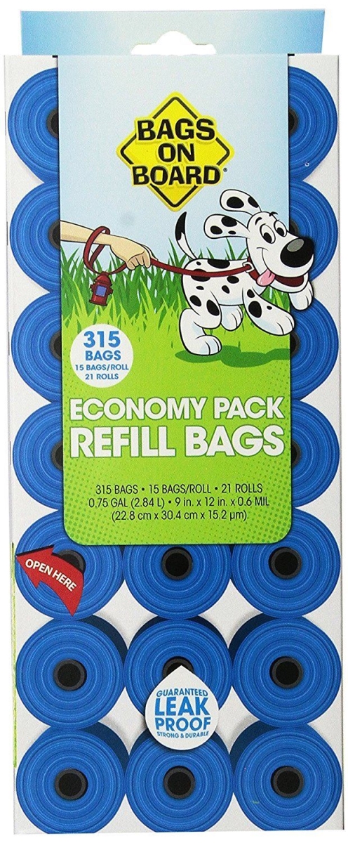 102170 Bags On Board Bag Refill Pantry Pack Bag, 315 Pieces