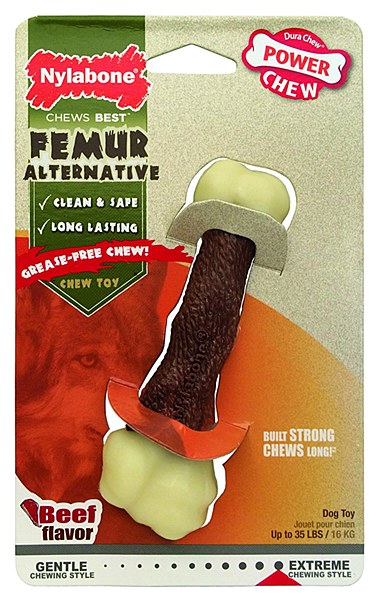 Tfhpu 181610 Nylabone Dura Chew Beef Femur Toy
