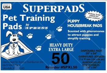 288004 Superpad Extra-large Training Pad, 50 Count