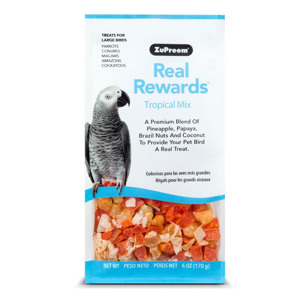 Premiu 230169 6 Oz Real Rewards Tropical Mix Large Bird Treats