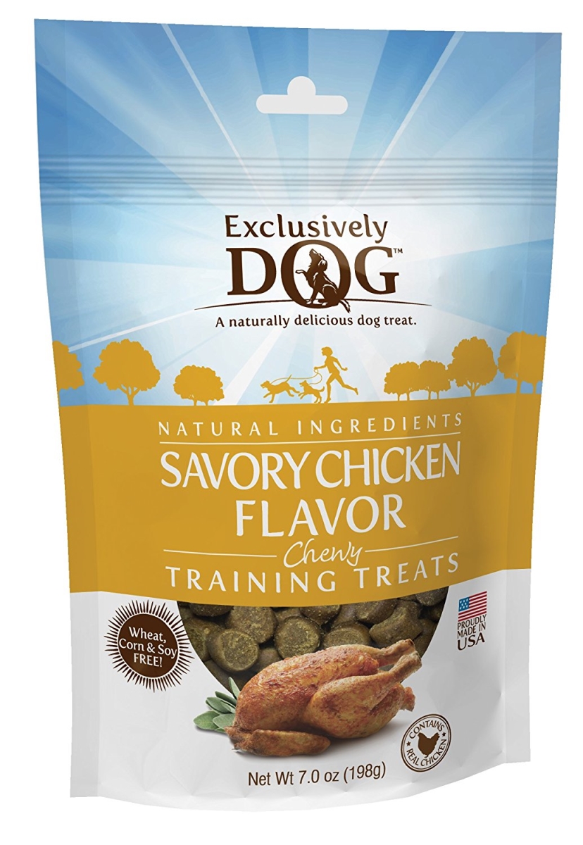 305206 Sively Dog Savory Chicken Flavor Chewy Training Treats