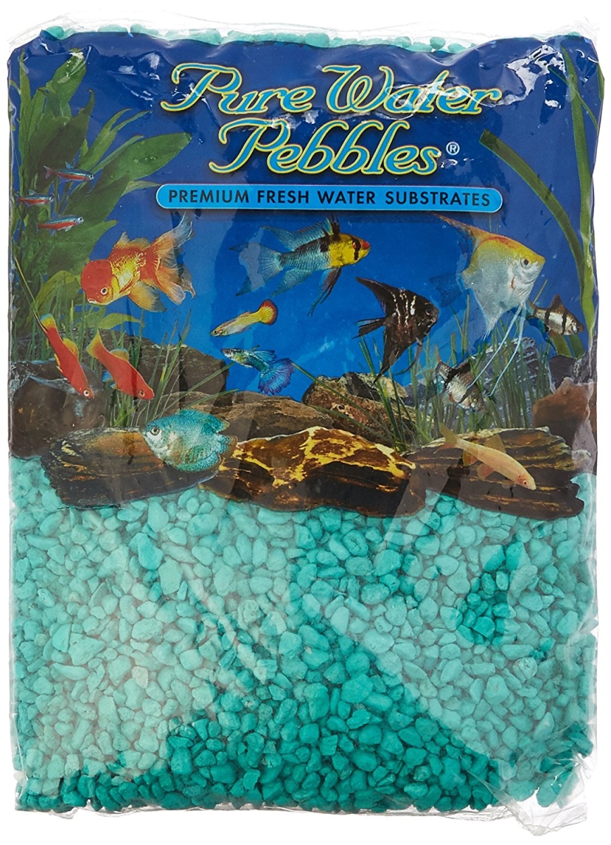Estesc 346048 5 Lbs Pure Water Pebbles Turquoise - Pack Of 5