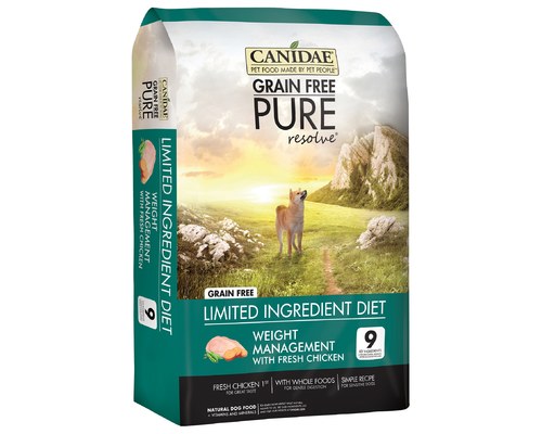 Canida 404095 12 Lbs Pure Resolve Weight Management Dog Dry Formula With Fresh Chicken