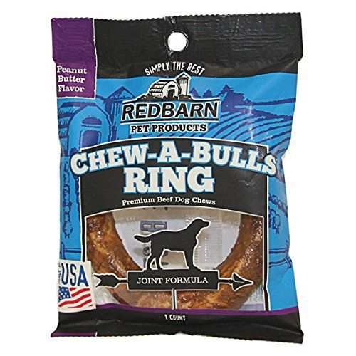 Redbar 416241 2.2 Oz Peanut Butter Chew A Bull Ring - Case Of 20