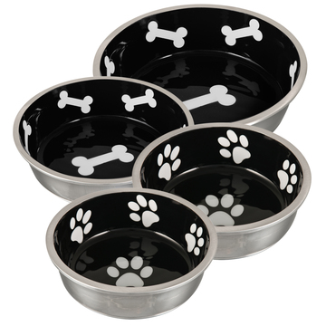 Lovin 430249 Loving Pets Robusto Bowl For Dogs, Midnight - Large
