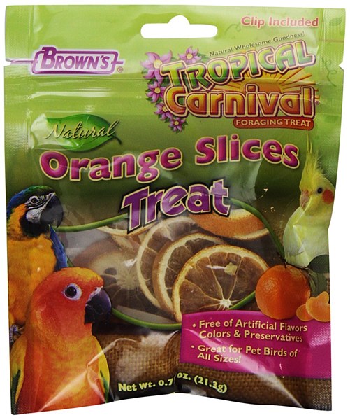 Brownf 423095 0.75 Oz Tropical Carnival Natural Orange Slices