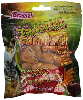 Brownf 423148 2.75 Oz Tropical Carnival Crunchy Carrot Cake Treats