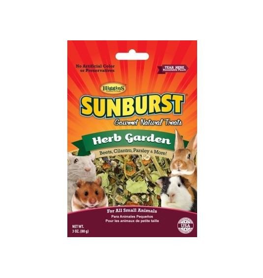 Higgin 466043 3 Oz Sunburst Herb Garden Small Animal Treat