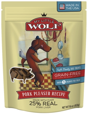 Wagger 552071 16 Oz My Little Wolf Pork