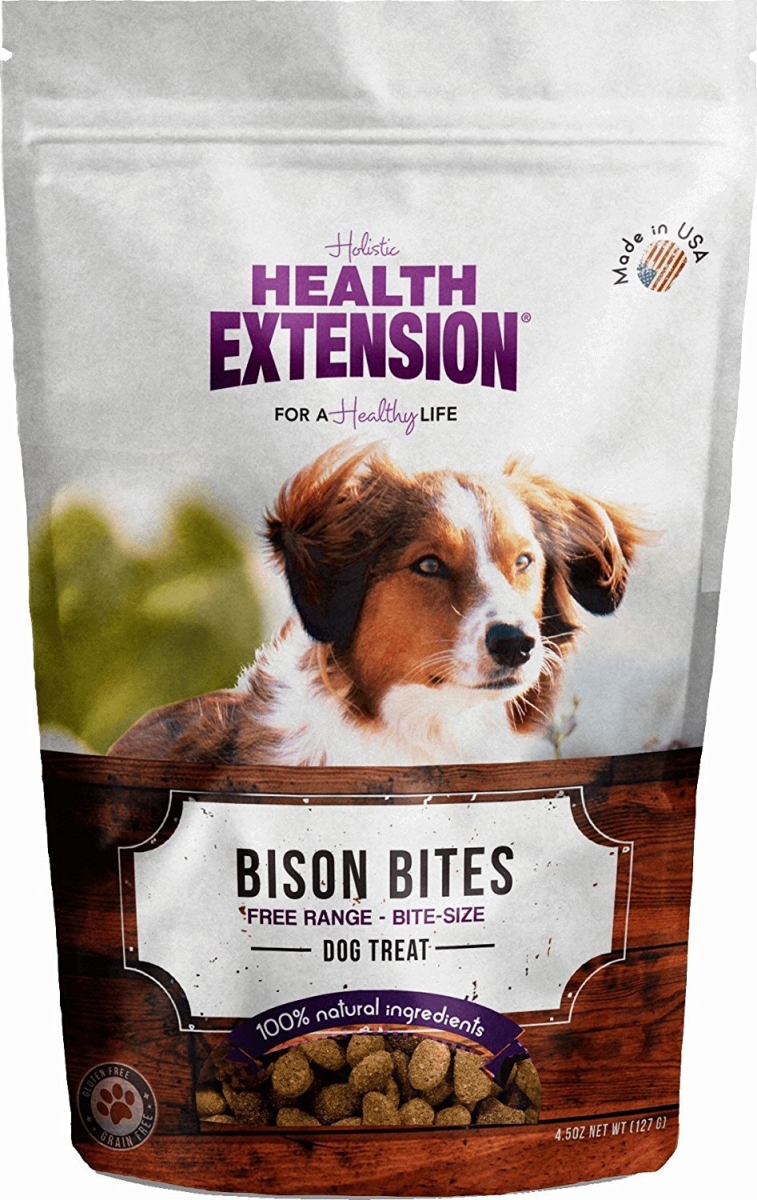 Vetsch 587117 4.5 Oz Health Extension Bison Bites Treats