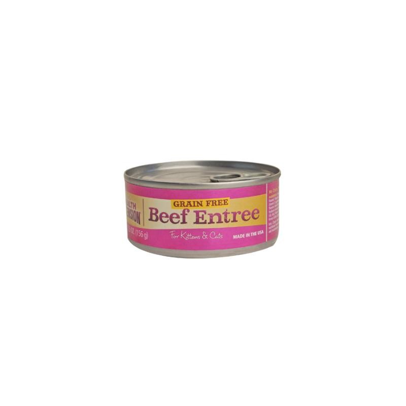 Vetsch 587158 5.5 Oz Health Extension Beef Entree Canned Cat & Kitten Food - Case Of 24