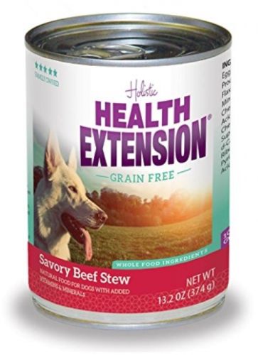 Vetsch 587184 13.2 Oz Health Extension Grain Free Beef Stew Canned Dog Food - Case Of 12