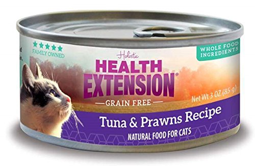 Vetsch 587181 2.8 Oz Health Extension Tuna With Prawn Canned Cat Food - Case Of 24