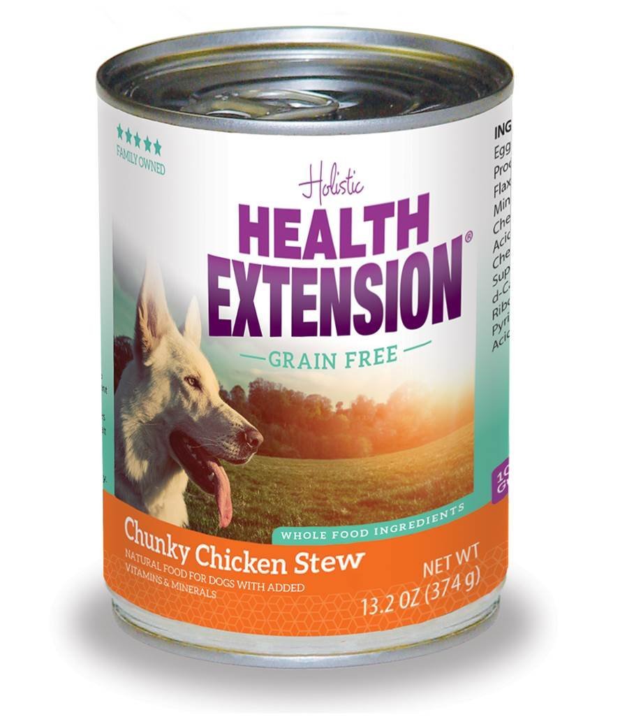 Vetsch 587183 13.2 Oz Health Extension Chicken Stew Grain Free Wet Dog Food - Case Of 12
