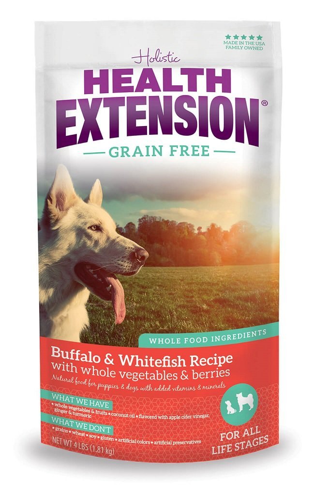Vetsch 587142 4 Lbs Health Extension Buff & White Fish Dog Food, Case Of 5