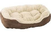 Ethic 603185 32 In. Sleep Zone Carved Plush Dog Bed