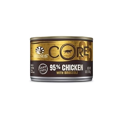 Welpt 634932 24 X 6 Oz Wellness Core 95 With Chicken & Broccoli For Dog