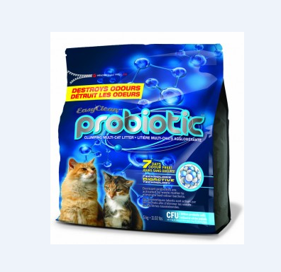 Pestel 683038 Easy Clean Probiotic Scoopable Litter - 11 Lbs Pack Of 4