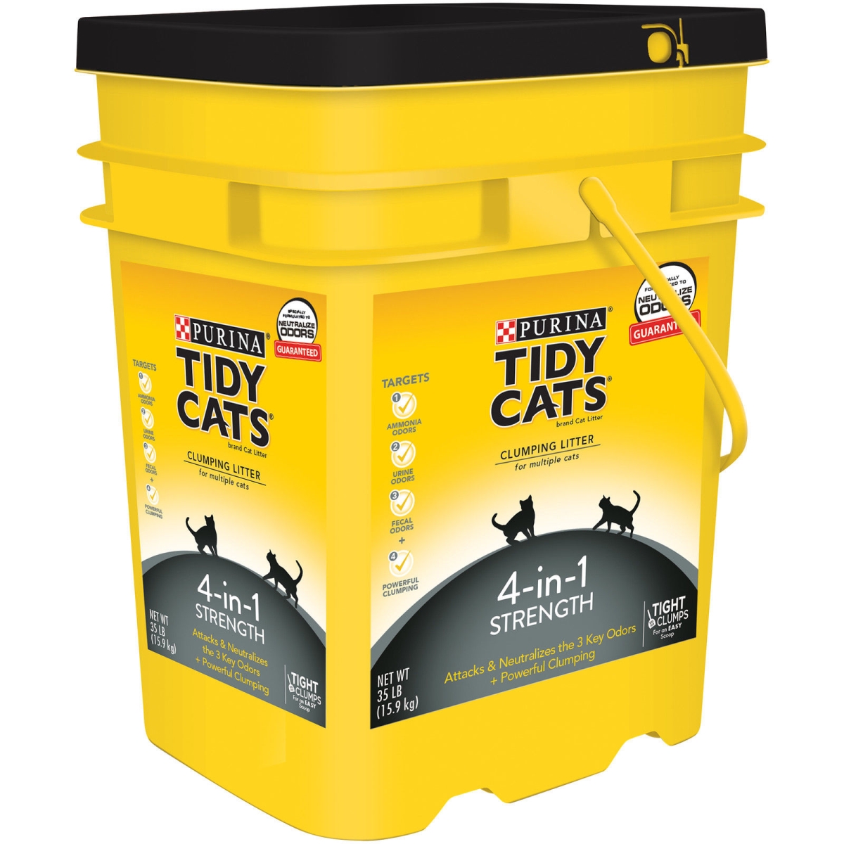 Goldc 702052 35 Litretidy Cats Clumping Litter 4-in-1 Strength For Multiple Cats