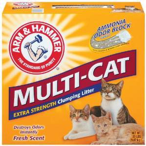 718418 19 Lbs Multi Cat Clumping Litter - Pack Of 2