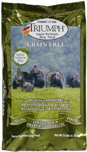 Sunsh 736016 13.2 Oz Triumph Grain Free Turkey & Sweet Potato Recipe For Dog - Pack Of 12
