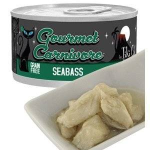 759074 6 Oz Gourmet Carnivore Seabass Cat - Pack Of 8