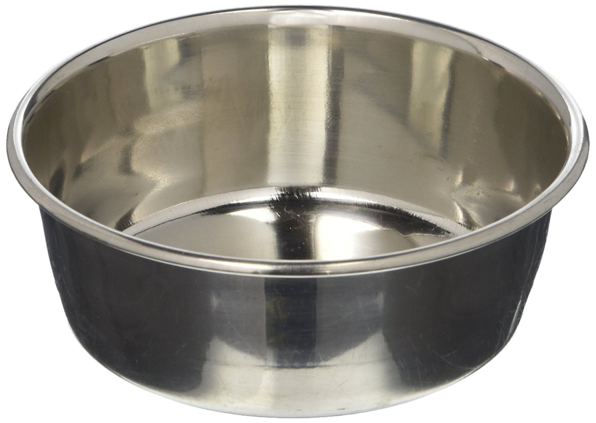 Vannes 794024 8 Oz Van Ness Stainless Steel Non Skid-proof Cat Dish