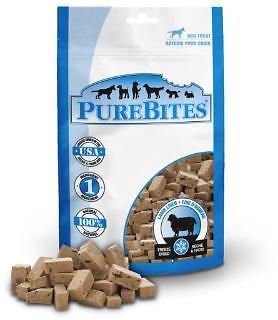 Puretr 789075 3.35 Oz Purebites Lamb Liver Dog Treats