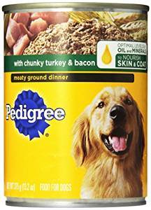 Marspc 798363 13.2 Oz Pedigree Chunky Turkey & Bacon - Case Of 12