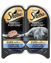 Marspc 798537 2.6 Oz Sheba Perfect Portions Tuna Cuts - Case Of 24