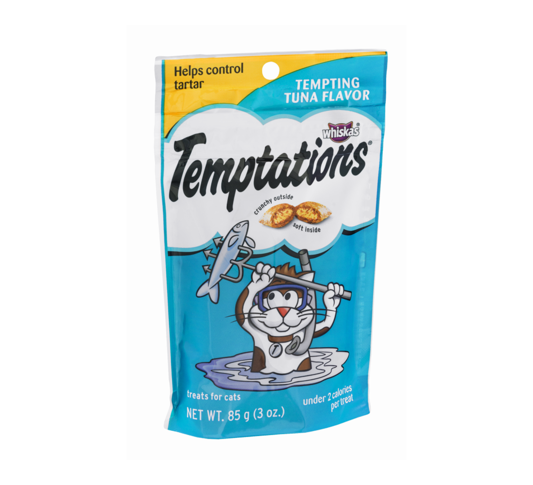 Marspc 798477 3 Oz Whiskas Temptation Tuna - Cat Treat - Pack Of 12