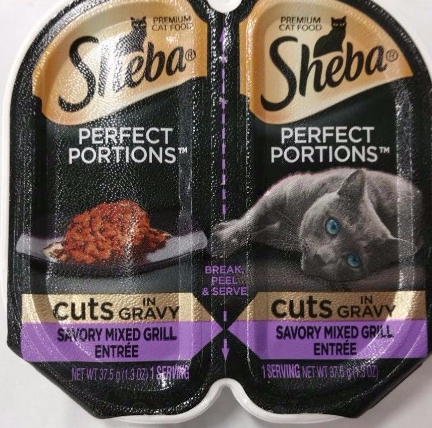 Marspc 798534 2.6 Oz Sheba Pp Mix Grill Cut - Pack Of 24