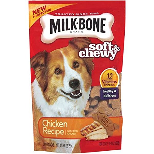 Delmon 799042 5.6 Oz Milk-bone Drum Stick Soft & Chewy Chicken Treat - Pack Of 10