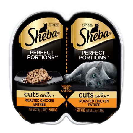 Marspc 798393 2.6 Oz Sheba Perfect Portions Chicken Cut - Pack Of 24