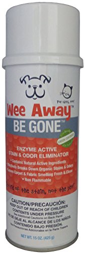 Alphal 852008 15 Oz Wee Away Be Gone Ultimate Pet Stain Odor Eliminator Remover For Dogs