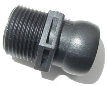 Lifega 883064 0.5 In. Ball Socket Pipe Mpt Connector
