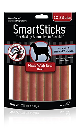 Petmx 923076 Smart Bone & Smartsticks Beef Dog Chew - Pack Of 10