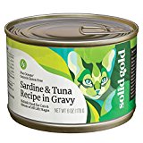 Solidg 937298 16 By 6 Oz 5 Oceans Gluten Free Sardine & Tuna Recipe In Gravy For Cat