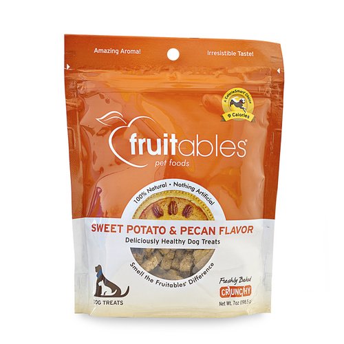 Vetsci 953028 7 Oz Fruitables Sweet Potato & Pecan Crunchy Dog Treat - Case Of 8