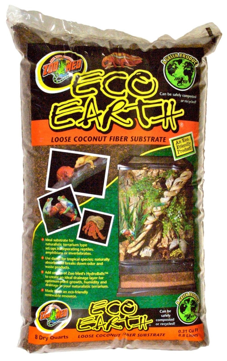 Zoo 976460 24 Qt. Eco Earth Loose Coconut Fiber Substrate