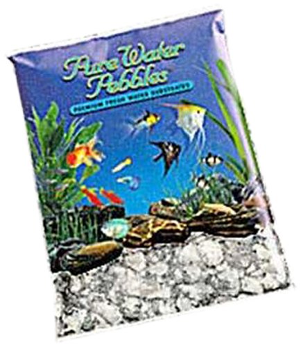 Worldwide Imports 029519 25 Lbs Purewater Pebble, Natural Silver - 2 Piece
