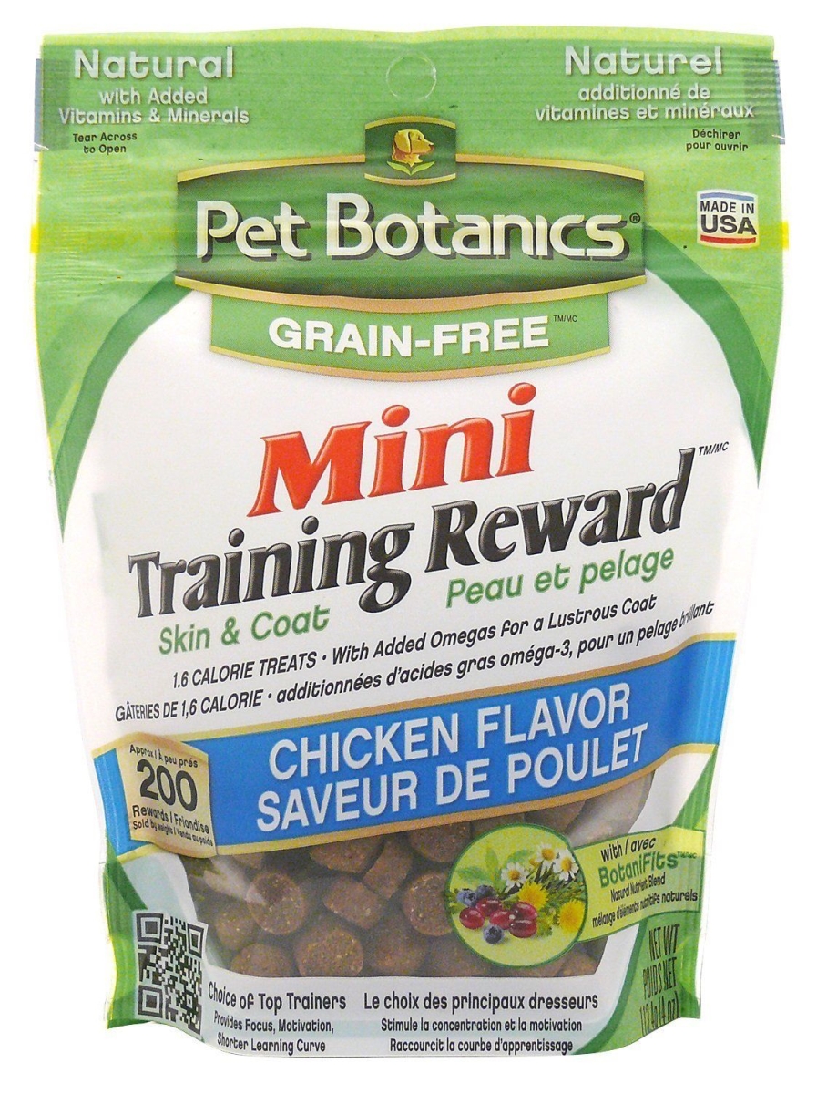 121171 4 Oz Pet Botanics Mini Training Rewards Grain Free Chicken Treats For Dogs
