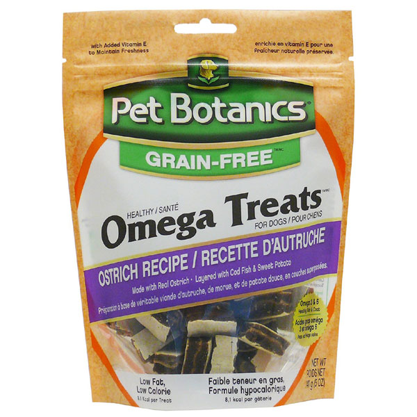 121177 5 Oz Pet Botanics Omega Treats For Dogs Ostrich