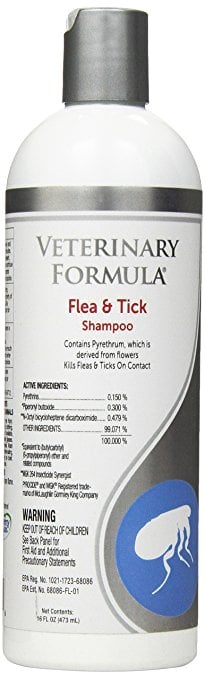 369017 16 Oz Vet Clinic Care Flea & Tick Shampoo