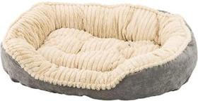 603186 32 In. Sleep Zone Plush Carved Bed - Gray