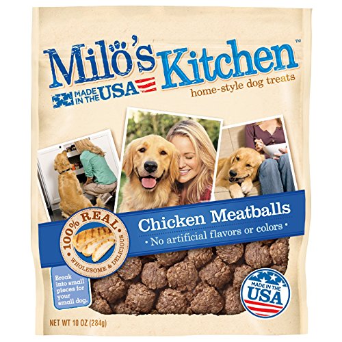 799362 10 Oz Chicken Meatballs Dog Treats, Pack Of 5