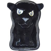 006674 Tough Seamz Panther Dog Toy With Invincible Squeaker