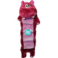 Invincible Squeaker Palz Hippo Matz Dog Toy
