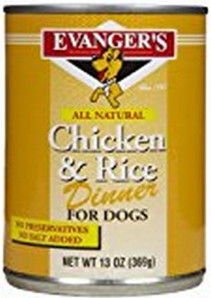 777189 12.8 Oz Evengers Classic Chicken And Rice Dinner For Dogs