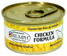 Sunsh 736035 3 Oz Triumph Chicken Formula Canned Cat Food,